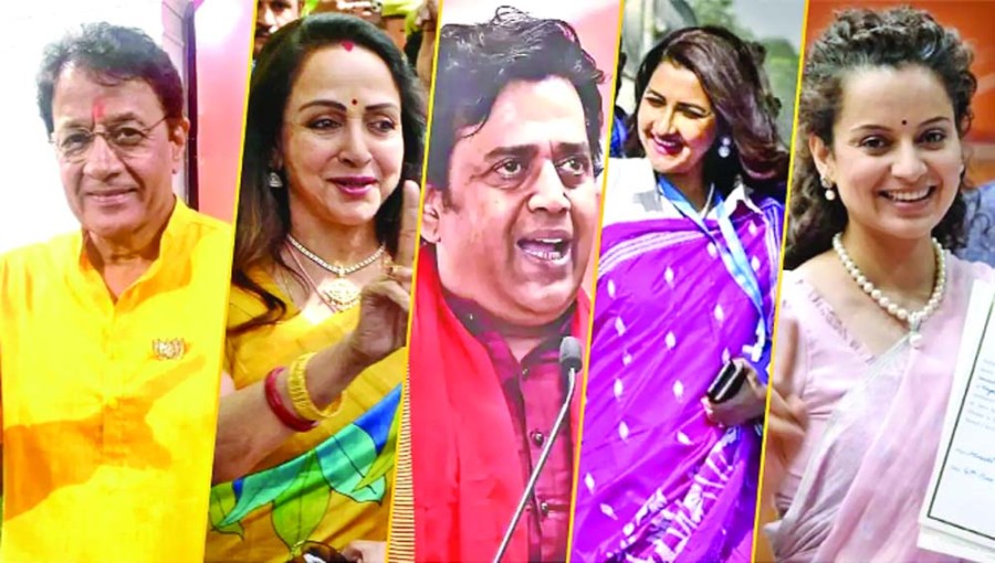 Many Celebrities in India's New Parliament.