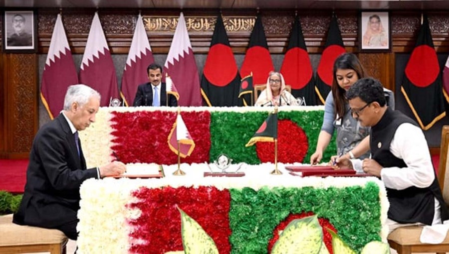 Bangladesh, Qatar Ink 5 Agreements and 5 MoUs to Boost Cooperation