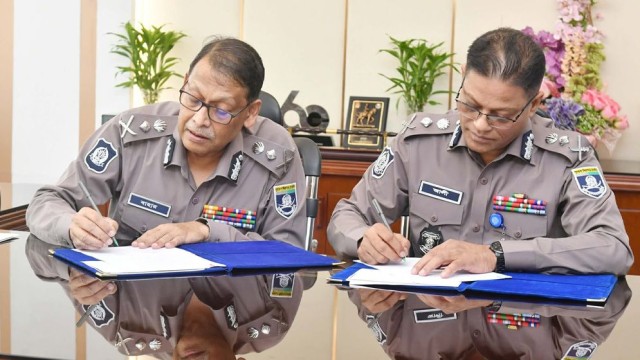 Ali Hossain Fakir Assumes Charge as New IGP