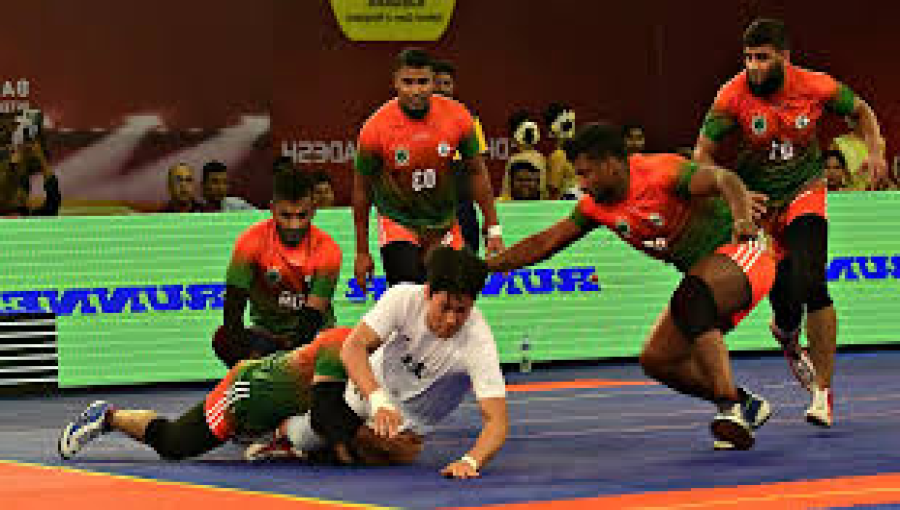 Nepal Dominate South Korea in Bangabandhu Cup Kabaddi