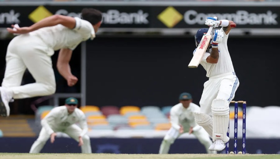 India Struggles Amid Rain Delays on Day Three at the Gabba