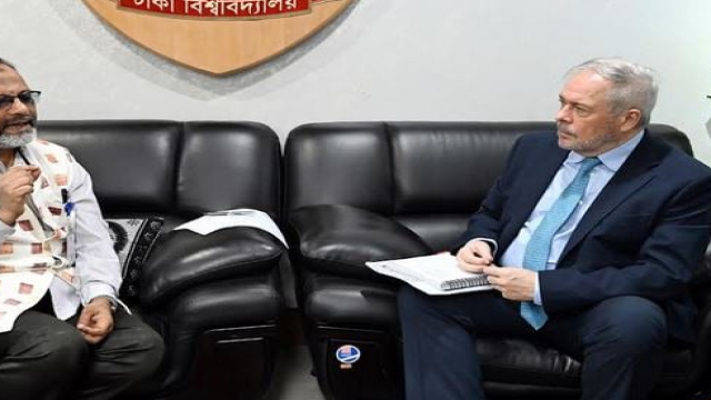 Country Director Stephen Forbes invites DU VC to “Going Global 2025” conference in London; renewed push for joint research and innovation.