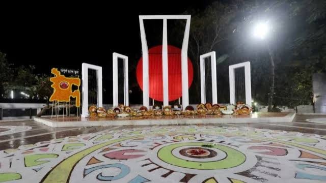 Nation honoring martyrs of language