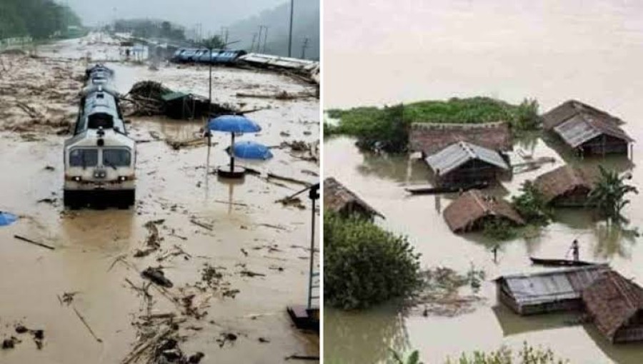 Flood Situation Worsens in Assam, India