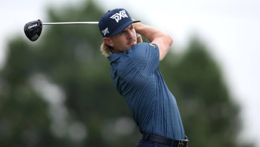 PGA Tour Rookie Knapp Grabs Lead at CJ Cup Byron Nelson