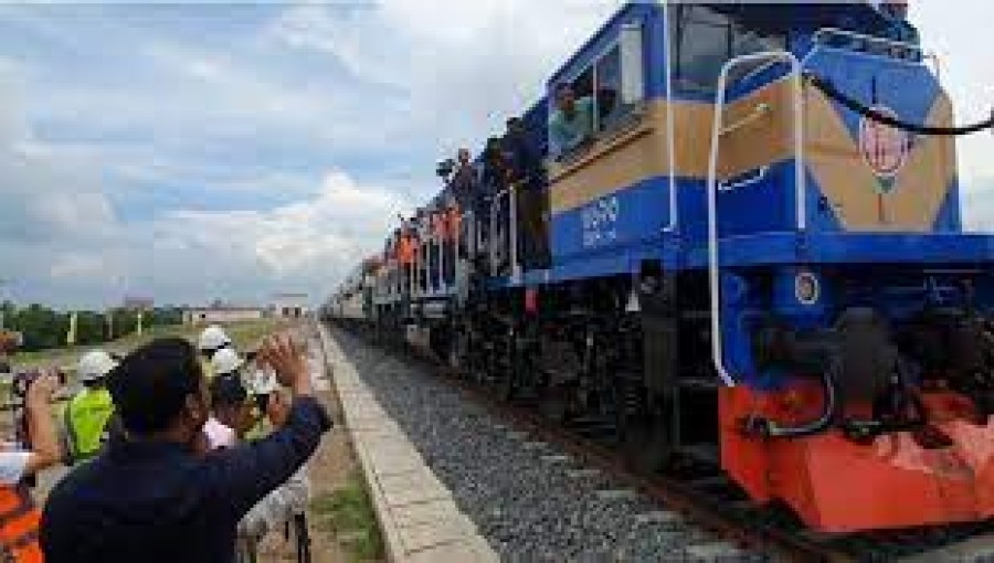 Today Experimental train Left from Faridpur Bhanga to Jessore Rupdia