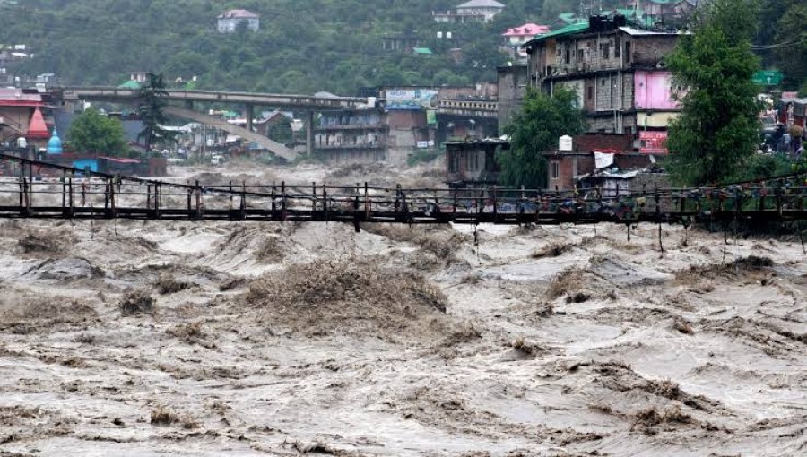 "Severe flooding in Uttar Pradesh and Himachal Pradesh has led to 41 deaths and extensive damage. Rescue efforts continue as heavy rains persist."