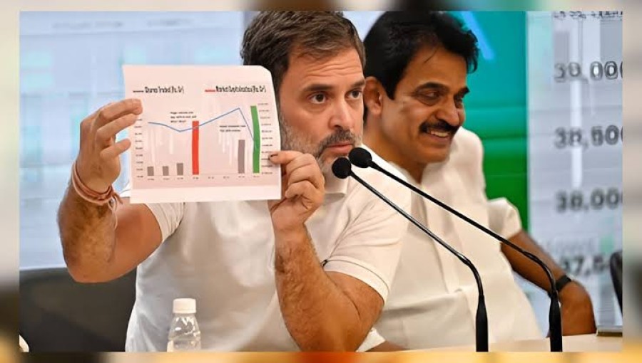 Rahul Gandhi Blames Narendra Modi and Amit Shah for Stock Market Crash, Demands JPC Investigation