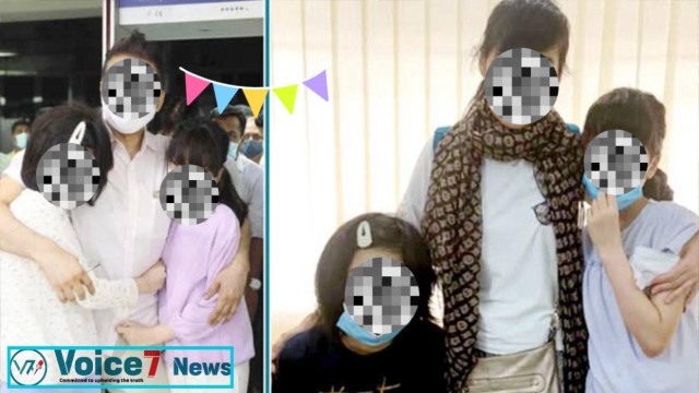 Mother and father share custody of two daughters born in Japan