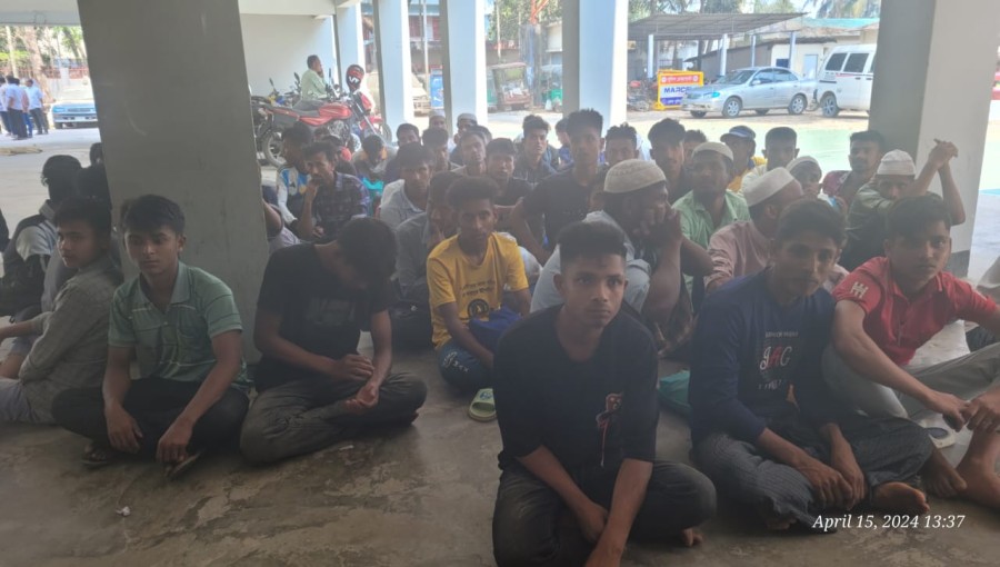 103 Rohingyas detained while escaping from various camps in Cox's Bazar