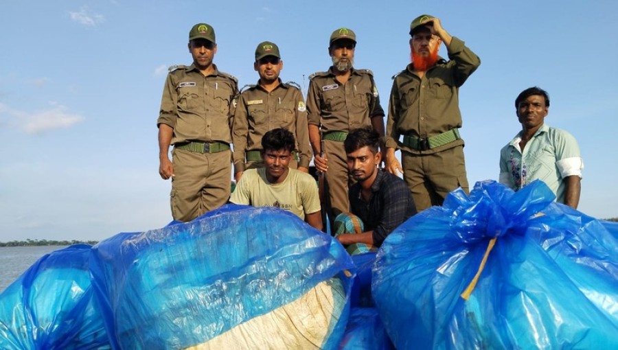  Two Arrested for Illegal Dried Fish Production in Sundarbans