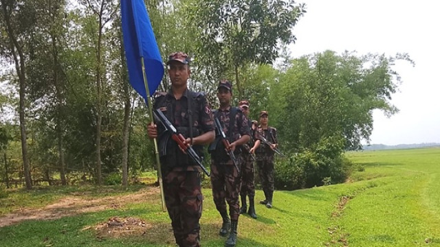 55 BGB commander intensifies patrols and surveillance in response to possible push-in attempts, pledges to safeguard sovereignty.