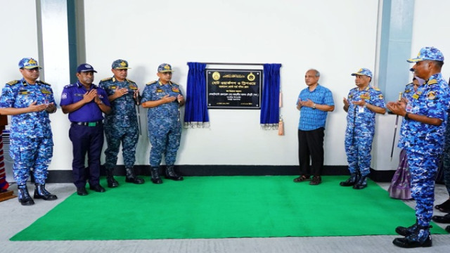 Home Affairs Advisor leads ceremony; facility to serve Navy, BGB, Port, and more.