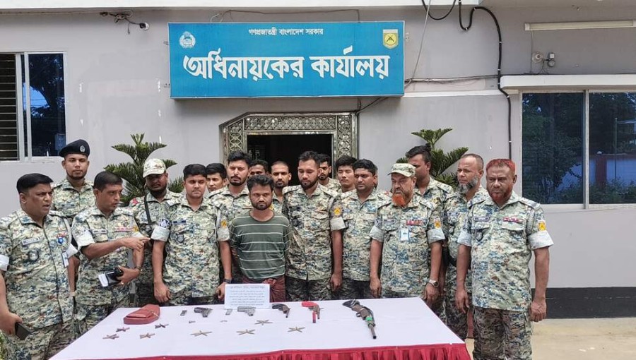 ARSA Commander Arrested with Weapons and Ammunition