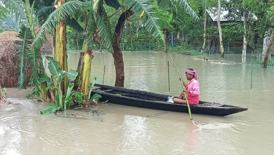 Flood Crisis Worsens in Chilmari, Kurigram