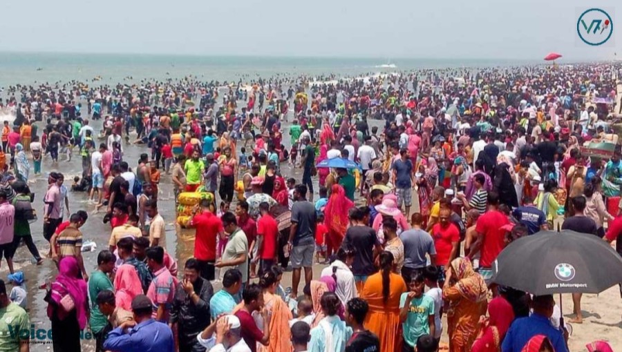 There is no place for sesame seeds in Cox's Bazar beach