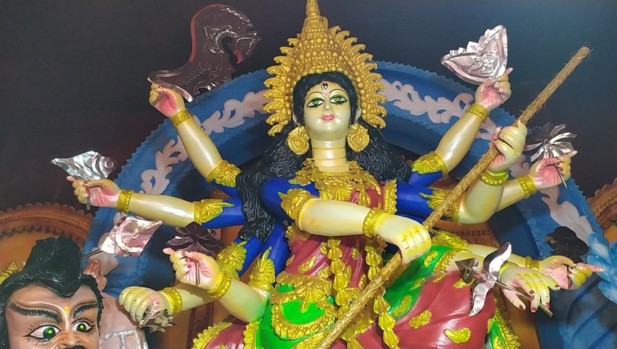 Durga Puja Celebrations Begin in Khagrachari Amid Tight Security Measures