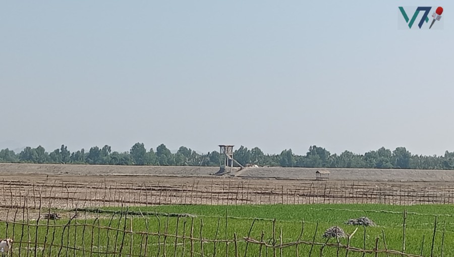 Border area Teknaf, Cox’s Bazar in Bangladesh