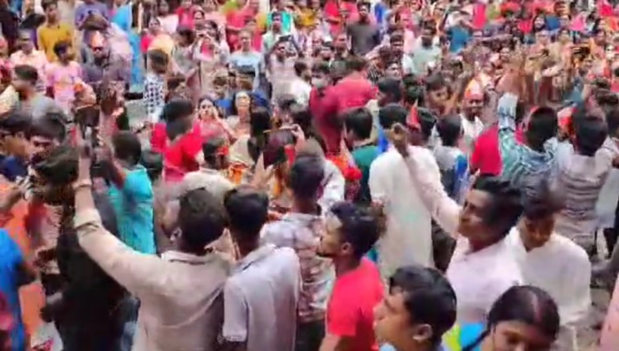 Janmashtami Celebrated with Grand Procession in Tangail