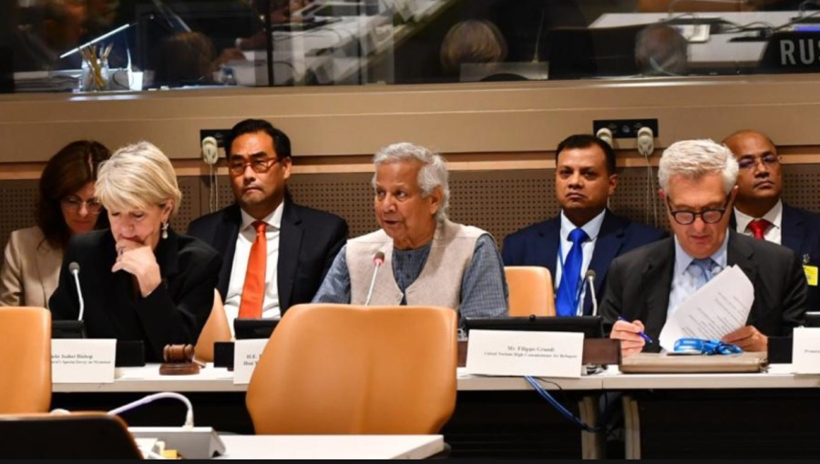 UN Meeting on Rohingya Crisis Held with Chief Adviser Yunus