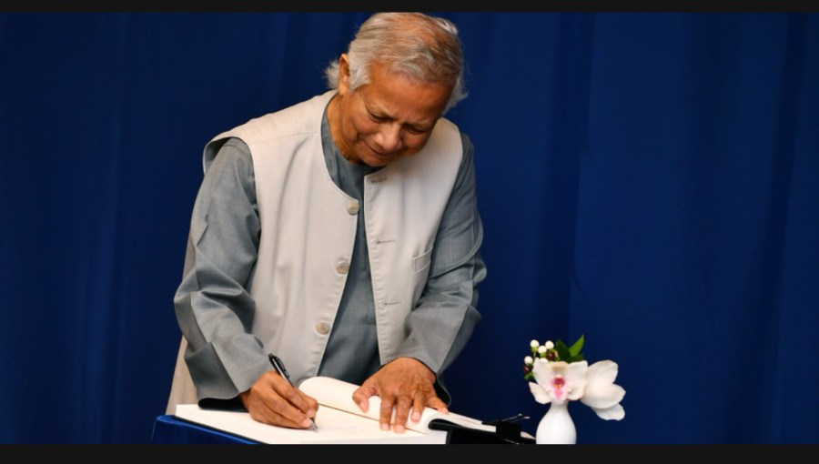 Professor Dr. Muhammad Yunus departs from JFK Airport, New York, after attending the 79th United Nations General Assembly. Photo:V7N