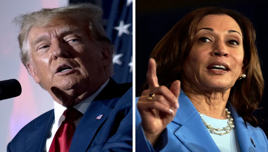 Supporters rally in Milwaukee as Trump and Harris make their final campaign pushes in Wisconsin just days before Election Day.