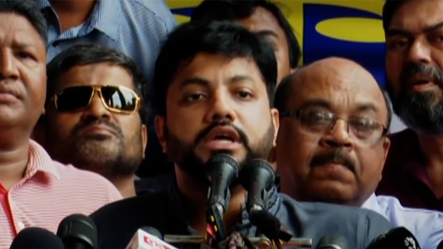 Ishraq Hossain’s Supporters Rally Demanding Oath-Taking as DSCC Mayor