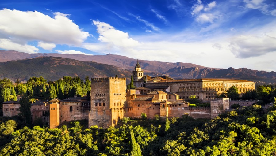 The Alhambra is a symbol of Andalusia's rich cultural legacy and the magnificence of Islamic architecture.