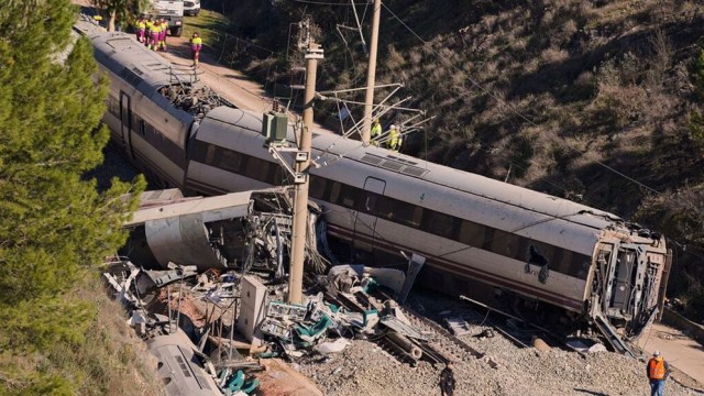 Train Derailment Near Barcelona Kills Driver, Injures Dozens