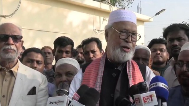 Abdul Quader Siddiqui Condemns Arrests Over ‘Joy Bangla’ Slogan