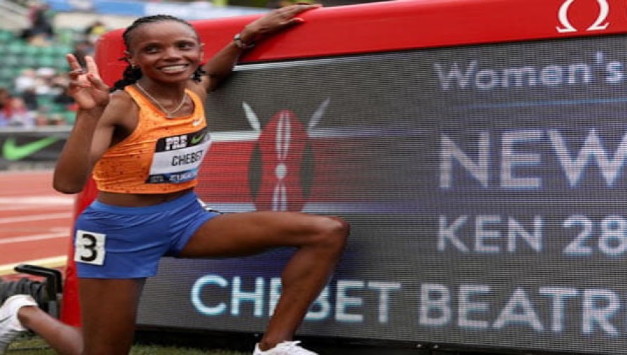 Chebet Smashes World Record