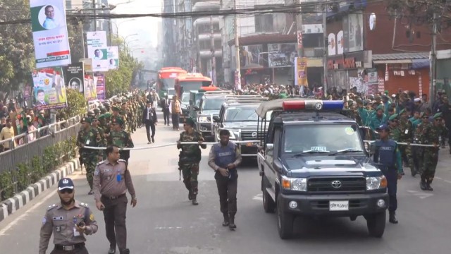 Khaleda Zia’s Body Taken from Gulshan to Manik Mia Avenue for Funeral