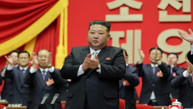 Kim Jong Un Re-Elected as North Korea's General Secretary at Rare Party Congress