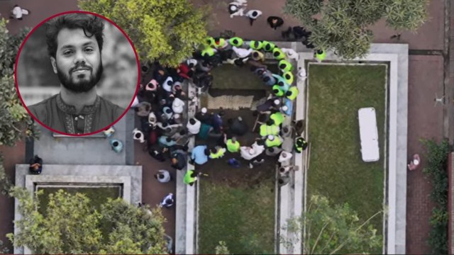 Inqilab Mancha Spokesperson Sharif Osman Hadi Laid to Rest with High Honors