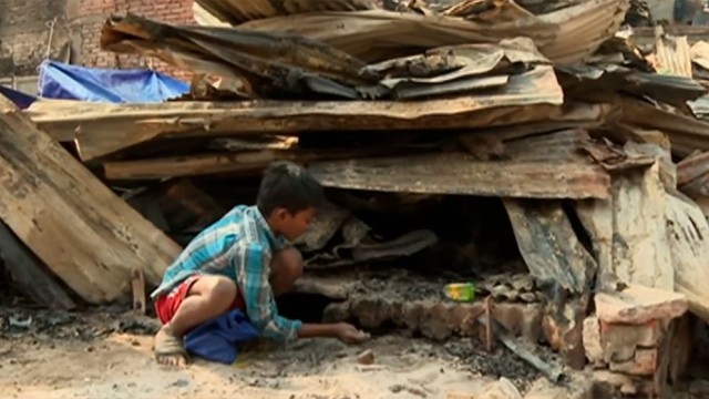Thousands Homeless as Karail Slum Fire Leaves 1,500 Homes in Ashes