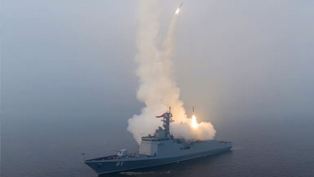 North Korea Successfully Test-Fires Cruise Missile from Newly Built Destroyer