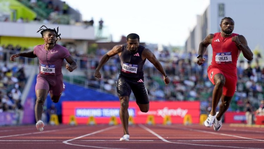 World Champ Lyles Qualifies for Paris Olympics in 9.83 Scorcher