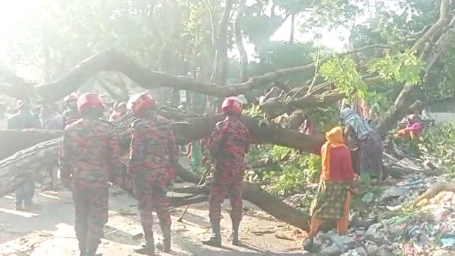 Awami League Supporters Block Dhaka–Barisal Highway in Madaripur