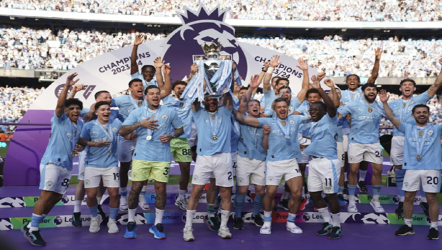 Manchester City Win Historic Fourth Consecutive Premier League Title