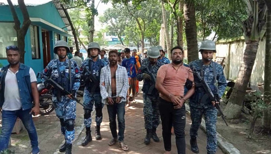 Five arrested joint force operation in Khulna