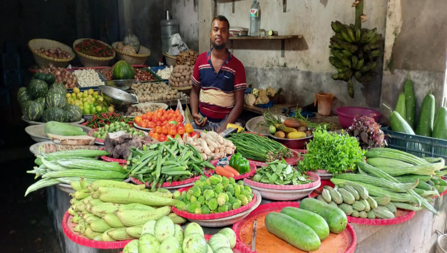 Winter vegetables have started to appear in Khulna market.