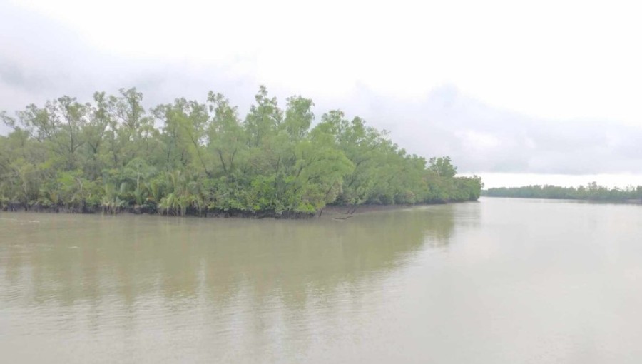 "Boats and nets being prepared by local fishermen in anticipation of the Sundarbans' reopening on September 1, ending a three-month annual closure." Photo: V7N