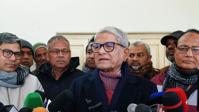 University Student Elections Won’t Affect National Polls: Mirza Fakhrul