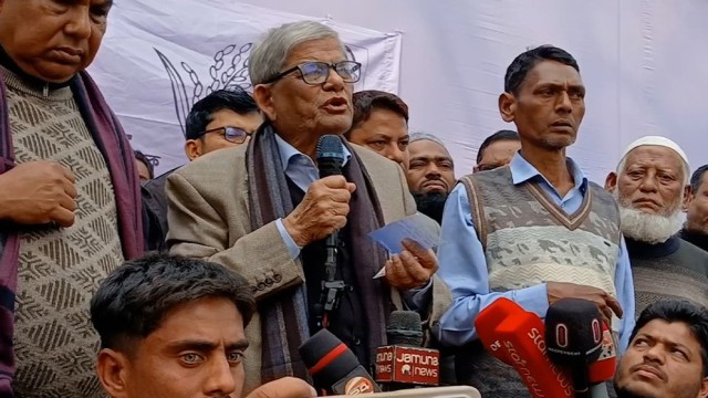 BNP Secretary General Mirza Fakhrul Urges Voters to Guard Polling Stations