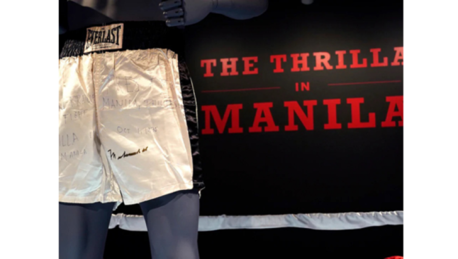 Muhammad Ali's Legendary "Thrilla in Manila" Shorts Head to Auction at Sotheby's