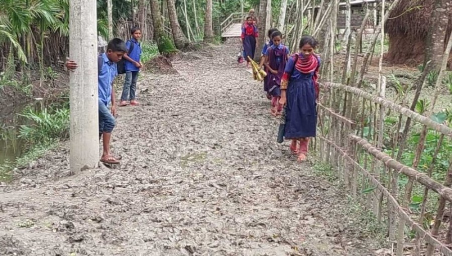  Underdeveloped Hoglabunia Union Faces Education & Infrastructure Challenges in Bagherhat