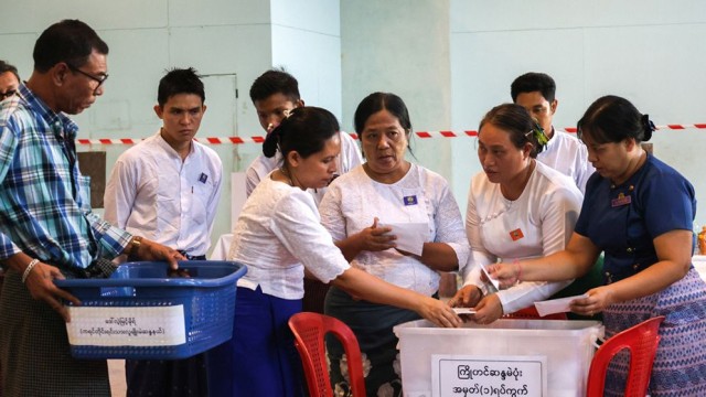Second Phase of Myanmar’s National Election Underway Amid Low Turnout