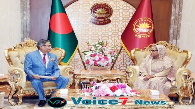 President Mohammed Shahabuddin and Prime Minister Sheikh Hasina