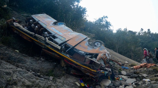 At Least 19 Dead, 25 Injured in Nepal Tourist Bus Accident