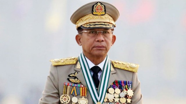 Min Aung Hlaing Formally Sworn In as Myanmar’s President Amid Military Setbacks